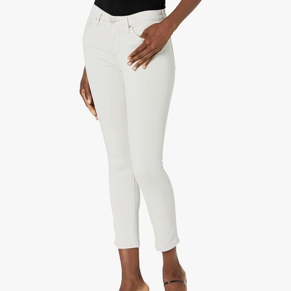 Ag Adriano Goldschmied the prima crop cigarette White Jeans size 26 - Picture 1 of 12